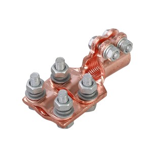 Copper-aluminium clamp for transformer