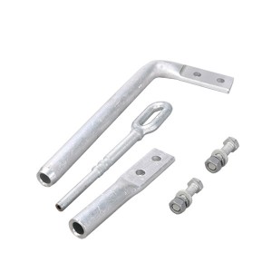 Strain clamp for steel wire strand (compression type)